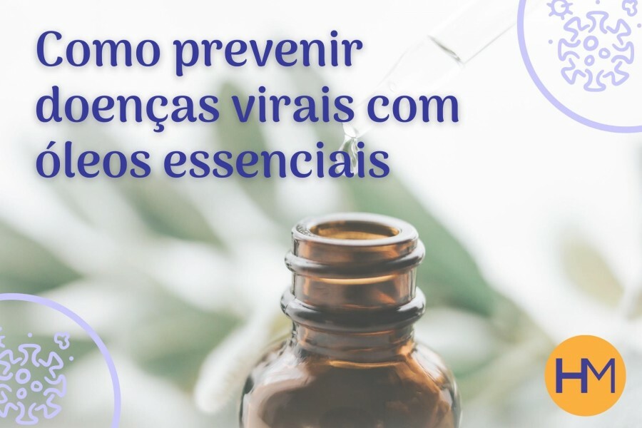 Como prevenir doenças virais com óleos essenciais